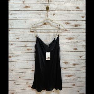 NWT Zara Black Jeweled dress size XL
